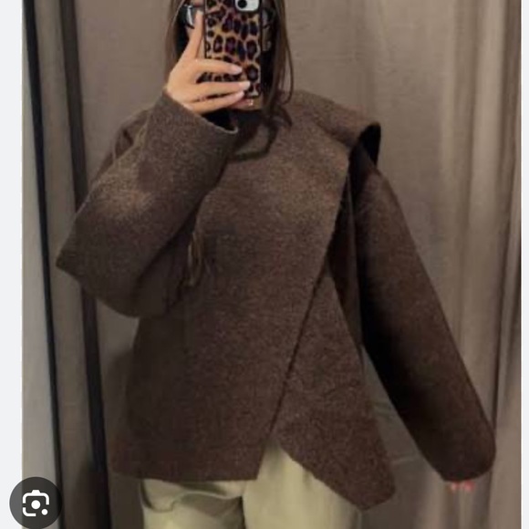 ZARA CARDIGAN SCARF